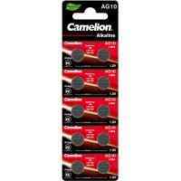 Батарейка AG10 / LR1130 / LR54 / V10GA Alkaline * 10 Camelion (AG10-BP10) Киев