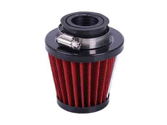 Фільтр нульовий прямий універсальний на скутер, бордо, Ø28/35 мм Мукачево