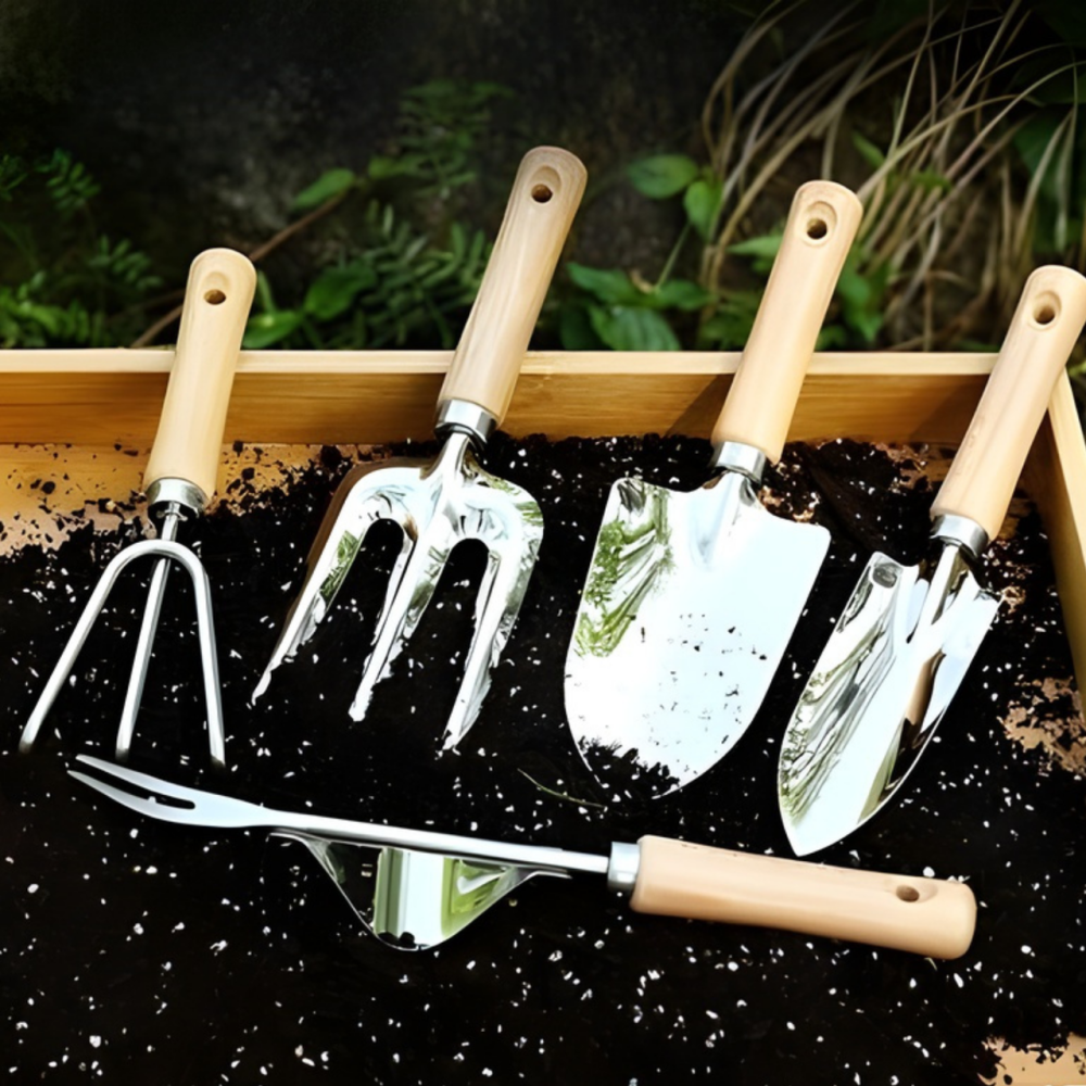 Набор инструментов для сада и огорода,стульчик-рюкзак с комплектом из 5 садовые, ручные перчатками и аксессуарами Каменец-Подольский - изображение 16