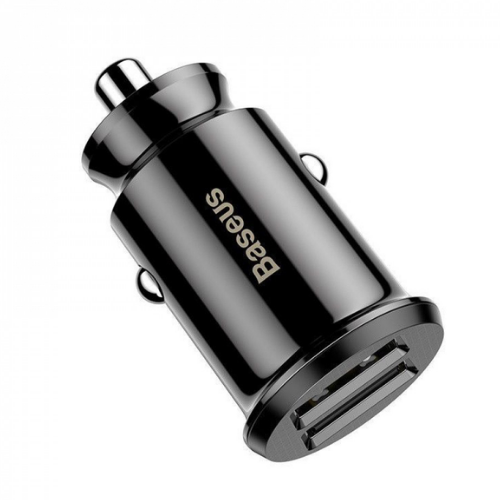 Автомобільний зарядний пристрій BASEUS CCALL-ML01 5V 3,1А чорний Житомир - фото 4