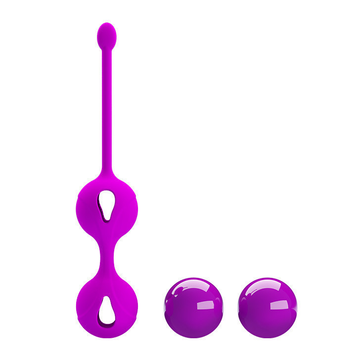 Вагінальні кульки - Pretty Love Kegel Tighten Up II Purple Sex Aura Київ - фото 6