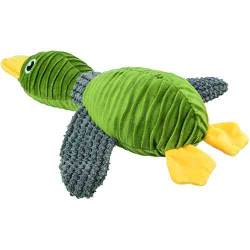 Іграшка Trixie для собак Качка плюшева з перероблених матеріалів 40 см Київ