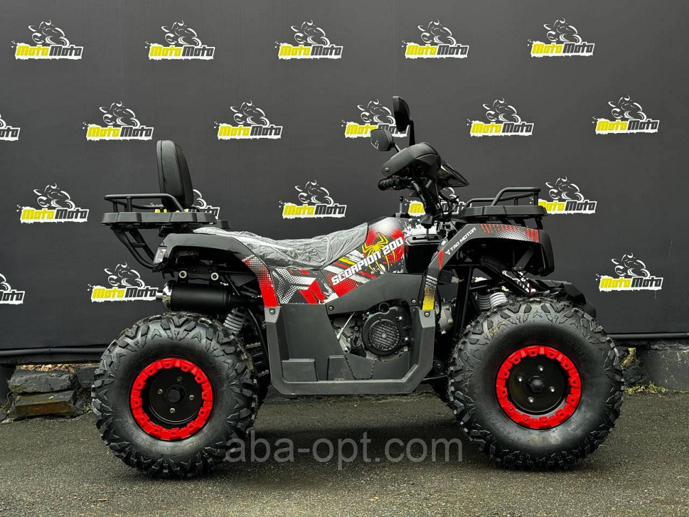 Квадроцикл Comman Scorpion 200cc Об'єм 200 куб.см для бездоріжя купить в Украине дешево Одеса - фото 1