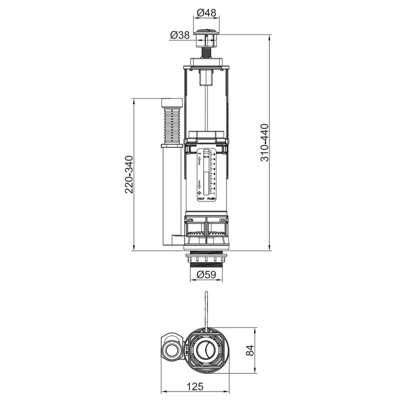 Комплект арматури Koer KT-0301-3/8"   ( KR5059 ) 31890 Харків - фото 3