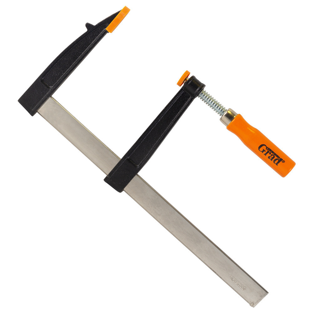 Струбцина столярная тип F 300×120мм GRAD (4242665) Ровно - изображение 2