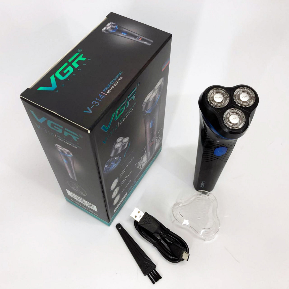 Електронна бритва для бороди VGR V-314, Хороші електричні бритви для гоління, Хороша бритва портативна AE-82 Львів - фото 14