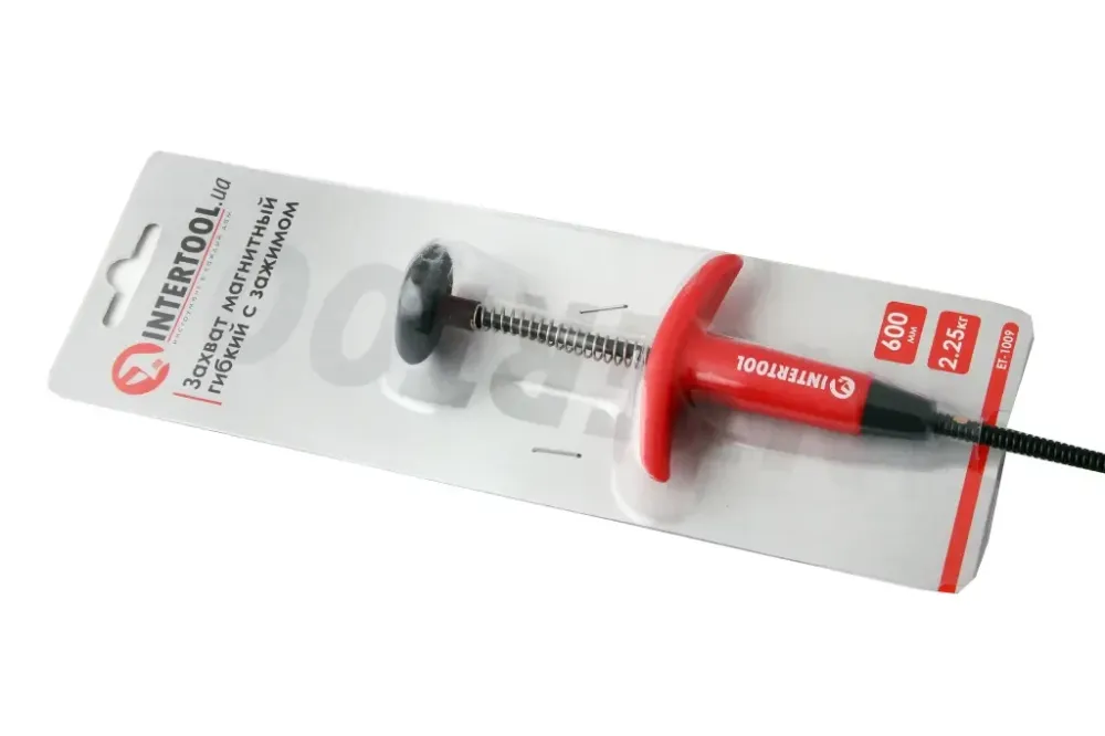 Магніт на гнучкому подовжувачі 600м Intertool 2.25Кг з затиском Вінниця - фото 2