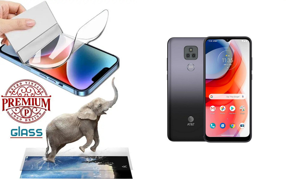Поліуретанова плівка Motorola Moto G Play 2021, Premium, товщина 0,2 мм Київ - фото 1