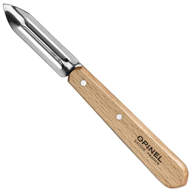 Кухонний Ніж - Овочечистка для овочів та фруктів Opinel (Опінель) No.115 "Essentiels" (001928) Natur Нововолинськ - фото 1
