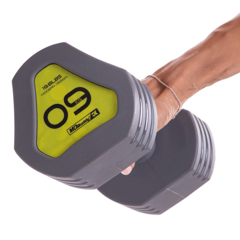 Гантель 9 кг покрытие TPU Zelart-2678-9 Киев - изображение 1