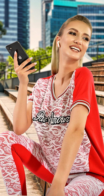 Стильний літній костюм (44) Київ - фото 2