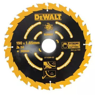 Диск пильний DeWALT EXTREME, 190 х 30 мм, 24 z, ATB, 18 град, швидкий різ (DT10304) Вінниця - фото 1