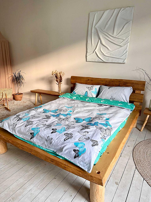 Комплект постельного белья Ideal Textile бязь с принтом с двух сторон полутораспальный (56860951) Черновцы - изображение 1