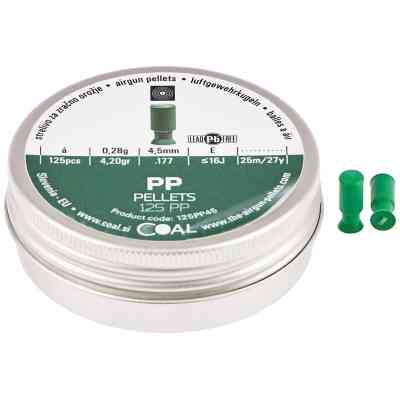 Пульки Coal PP 4,5 мм 0.28 г 125шт/уп (125PP45) Винница