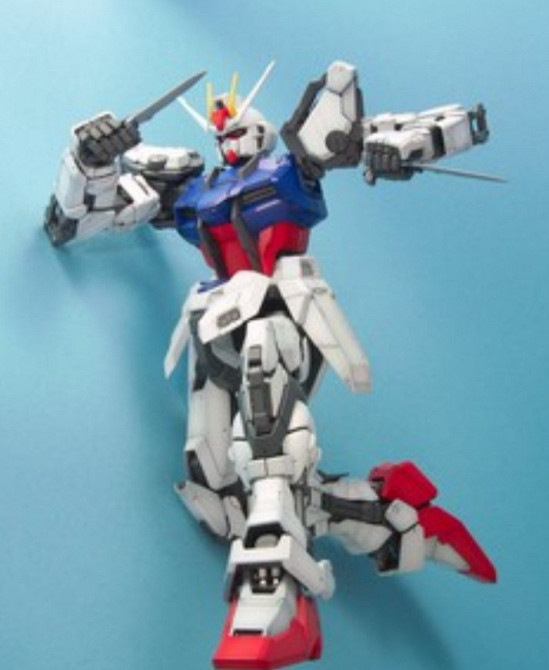 Daban] PG 1/60 GAT-X105 Strike Gundam Figther збірна модель, Гандам аніме Київ - фото 4