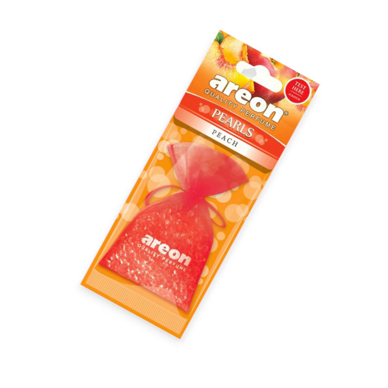 Ароматизатор на дзеркало сухий мішечок areon pearls "peach" Мукачево - фото 1