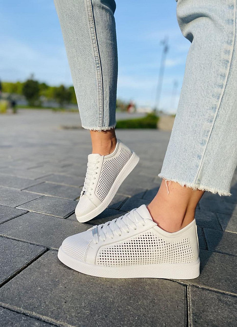 Arcoboletto Кеди жіночі Arcoboletto 099 ST білі (весна-літо, шкіра натуральна) (5041) Коломыя - изображение 10