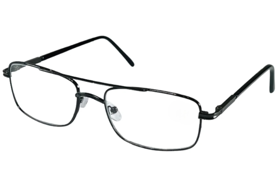 Окуляри для зору металева оправа Скло +0.75 Луцьк