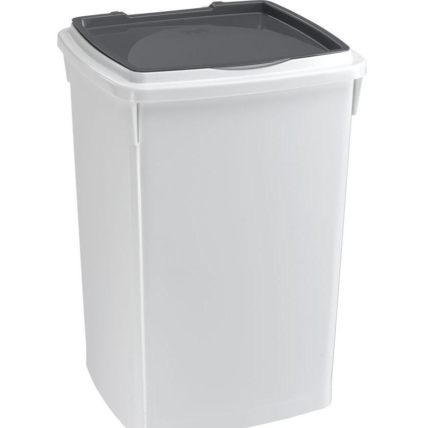 Контейнер для корму для собак Ferplast Feedy (Ферпласт Феді) 33.8 x 37.5 x h 48.5 см - 39 L - 39, Сірий Запоріжжя - фото 1