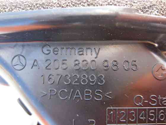 Mercedes-Benz  A2058309805 Повітропровід на лівий дефлектор торпеди C-Class W205 GLC X253 Одеса
