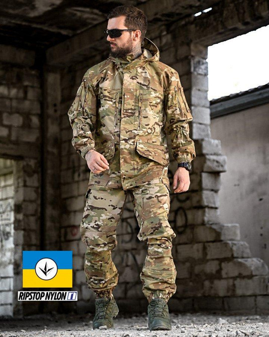 Демисезонный тактический костюм Горка ДСТУ мультикам  ПП7860 Одесса - изображение 1