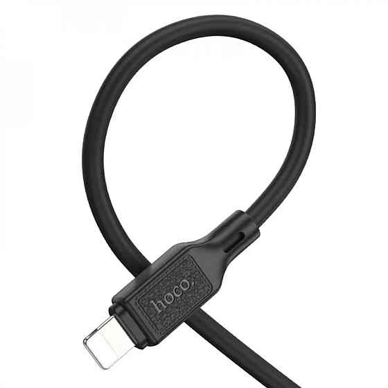 Кабель HOCO X90 Cool silicone PD charging data cable for iP Black Київ