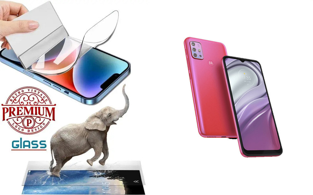 Полиуретановая пленка Motorola Moto G20, Premium, толщина 0,2 мм Киев - изображение 1