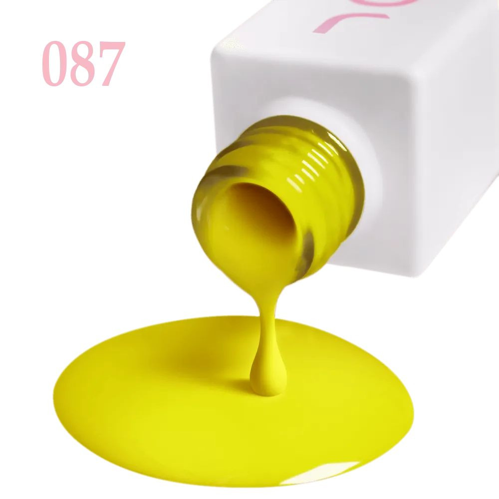 Гель-лак для ногтей желтый 087 эмаль JOIA vegan 6 мл Киев - изображение 8