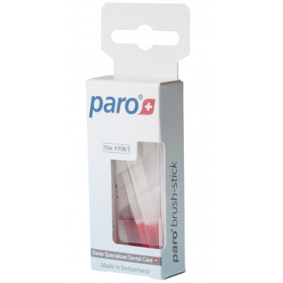 Щетки для межзубных промежутков Paro Swiss brush-stick 10 шт. (7610458010617) Винница - изображение 1