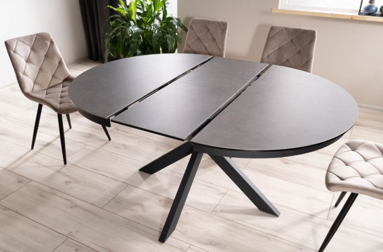 Стілець RALPH VELVET чорний каркас/темний беж BL.40 Київ