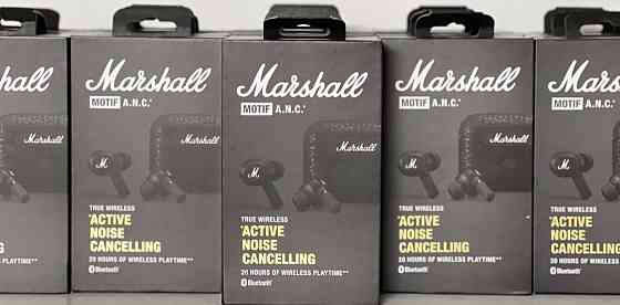 Наушники: TWS Marshall MOTIF Black ANC. Харьков