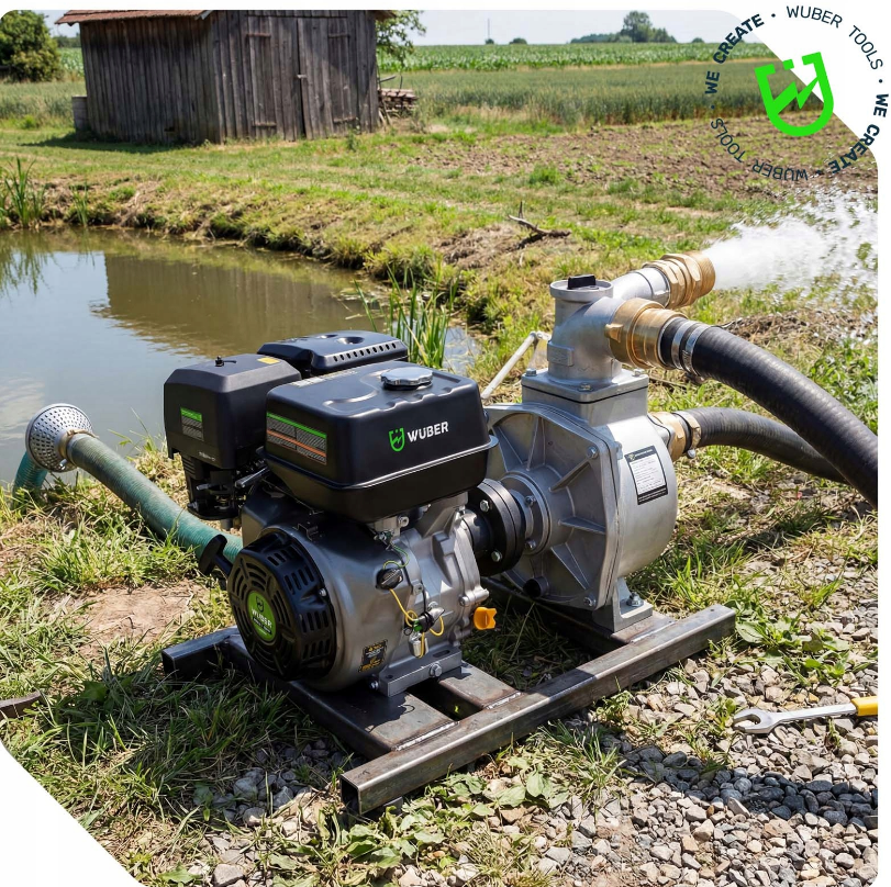 Двигатель внутреннего сгорания 420см3 15л.с. ВАЛ 25,4мм Wuber W41006 (Польша) Киев - изображение 9