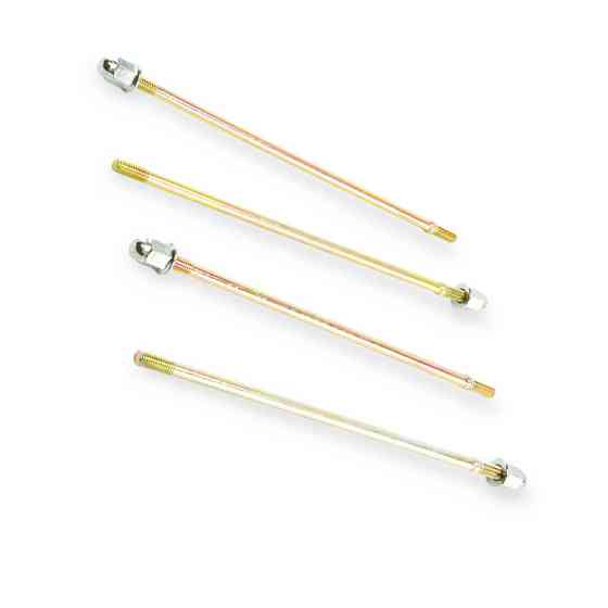 Шпильки мопед Дельта, мопед Актів 110 4шт комплект (+ гайки та напрямні) циліндра Мукачево