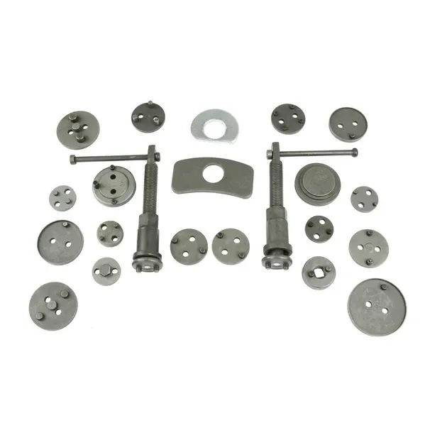 Інструменти для обслуговування гальмівної системи  та супортів авто MAR-POL M57692 з 21 елемента Львів - фото 6