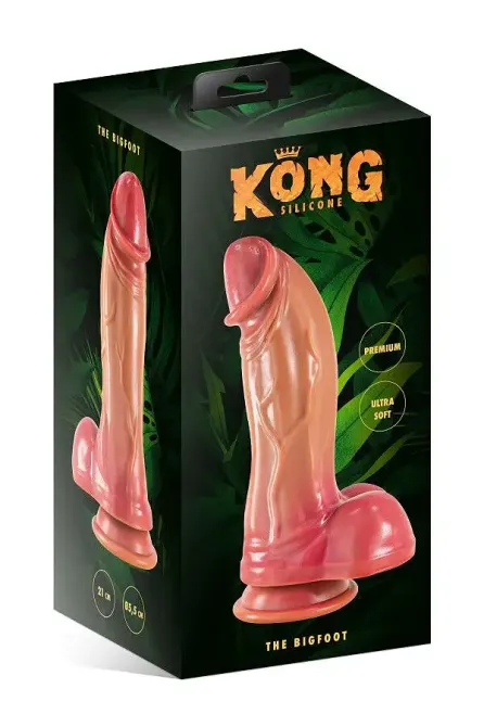 Фентезійний фалоімітатор Kong Silicone The BigFoot Львів - фото 2