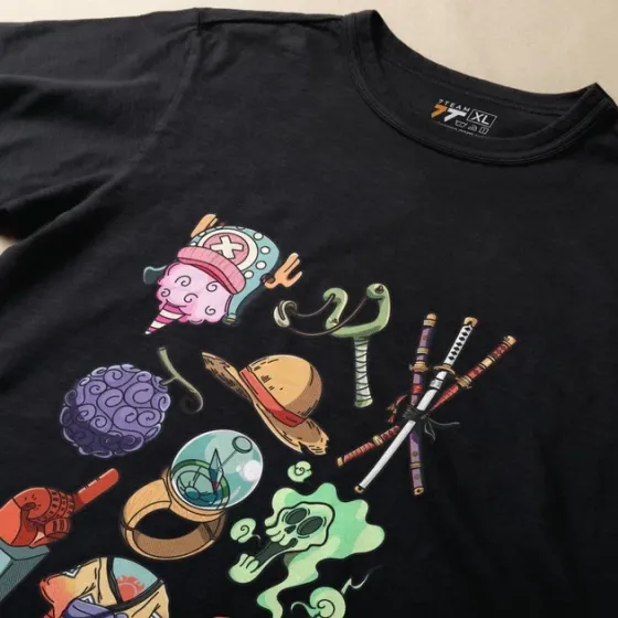 Футболка для подростка мальчика с принтом Ван Пис Мікс Размер 160 Anime10340 Днепр