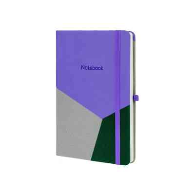 Книга записная Optima А5 COMBI-4, твердая обложка, резинка,линия (O20125-04) Винница