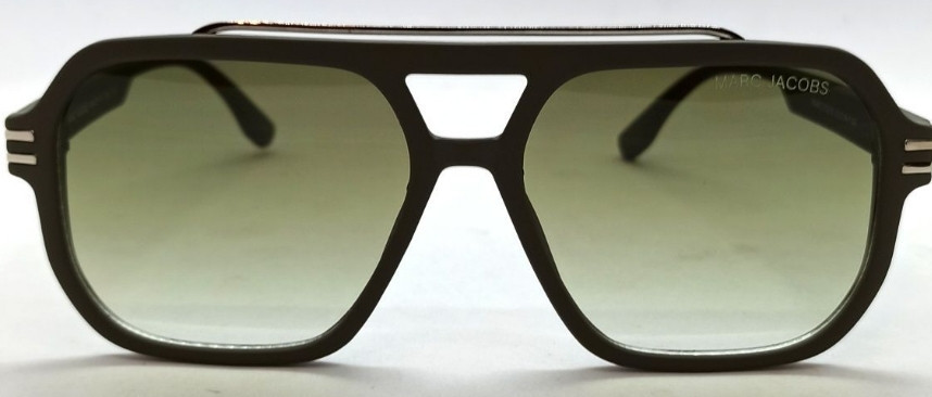 Брендовые классические мужские очки зеленый градиент в зелёной оправе. Киев - изображение 7