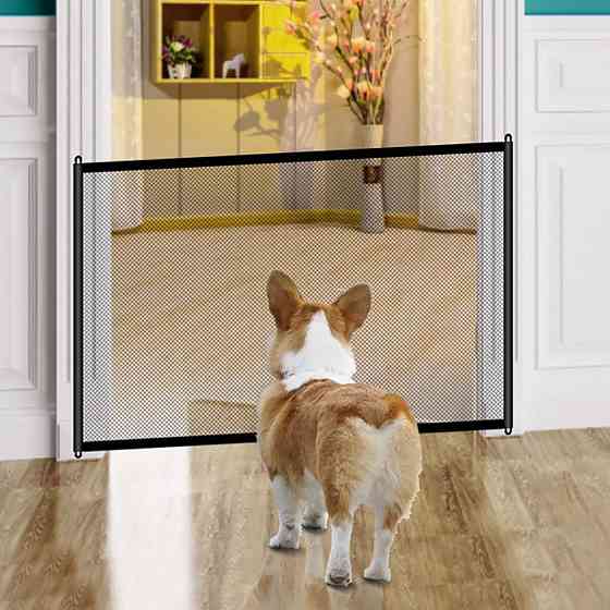 Розсувна мережа-бар'єр для тварин 110×78 см,МА-346 SBR Київ