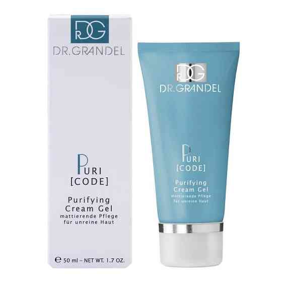 Протизапальний крем-гель для жирної та комбінованої шкіри Puri Code Purifying Cream Gel Dr.Grandel, 50 мл Дніпро