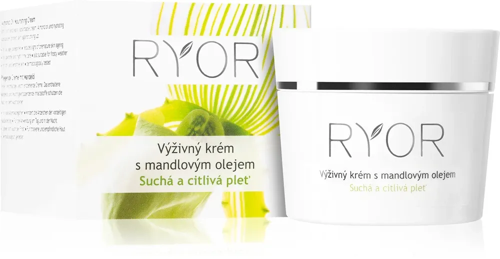 Поживний крем з мигдальною олією Almond Oil Nourishing Cream Ryor, 50 мл Дніпро - фото 1