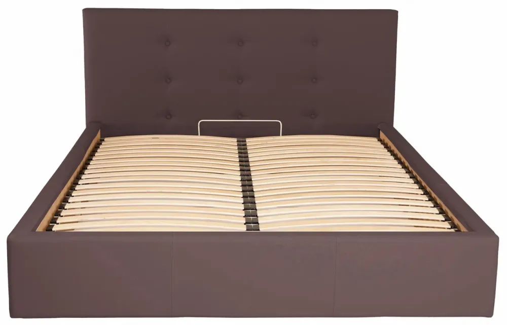 Кровать Двуспальная Manchester Comfort 180 х 190 см Fly 2231 С подъемным механизмом и нишей для белья Темно-коричневый Киев - изображение 1