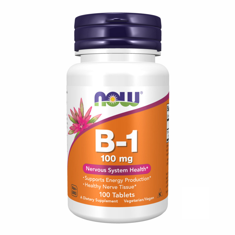 Витамин B1 тиамин NOW Foods B-1 100mg 100 таб Киев - изображение 4