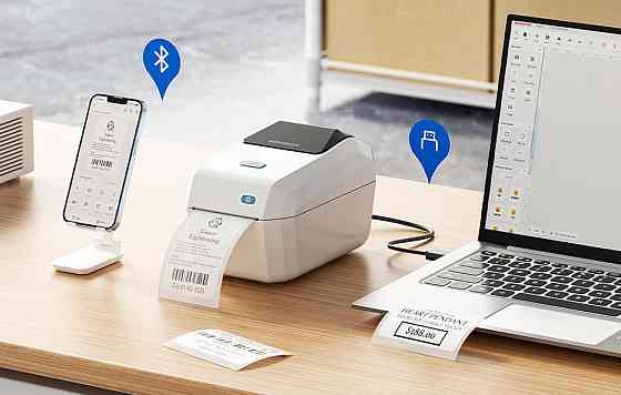 Термопринтер для наклеек NIIMBOT K3, белый Киев