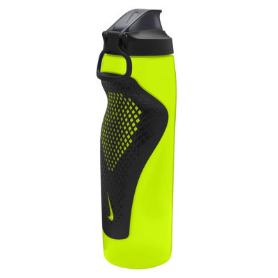 Пляшка для води Nike Refuel Bottle Locking Lid 32 OZ лимонний, чорний 946 мл N.100.7670.705.32 (887791745163) Вінниця - фото 2