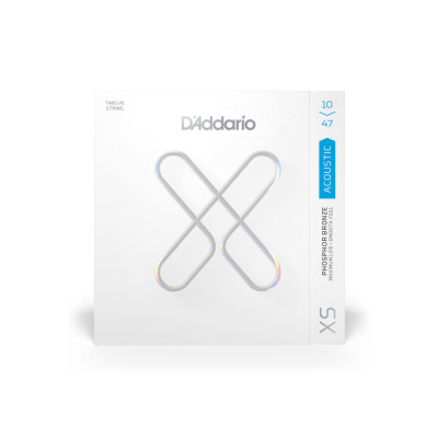 Струни для гітари D'Addario XS Phosphor Bronze Extra Light 12-String (10-47) (XSAPB1047-12) Вінниця - фото 1