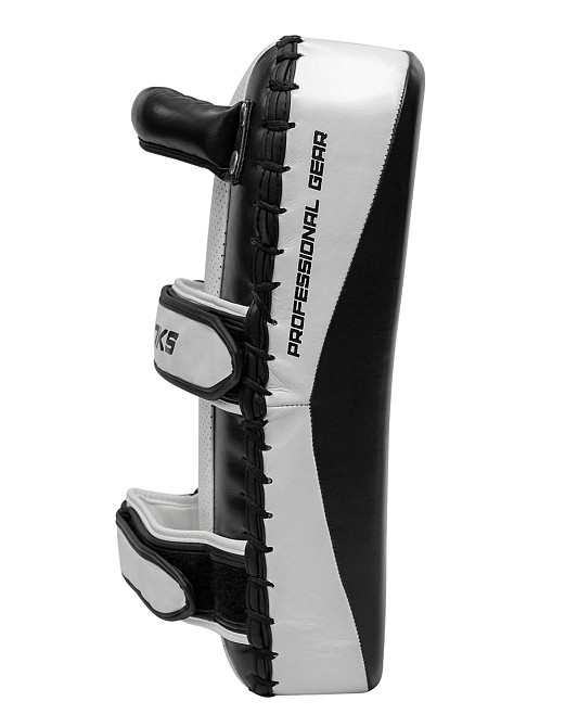 Пады V`Noks Aria White из натуральной кожи для тренировок ударной техники 1 ШТ Лапы боксерские Киев - изображение 3