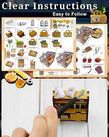 3D Румбокс DIY «Peta’s Kitchen» + Пылезащитный купол M2423Z Киев