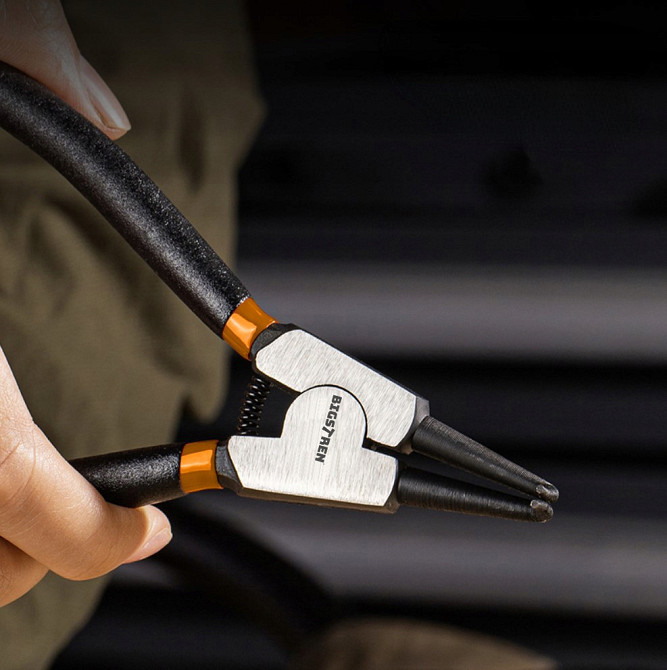 Щипцы многофункциональные для стопорных колец набор 4 шт Bigstren (22159) Нововолынск - изображение 10