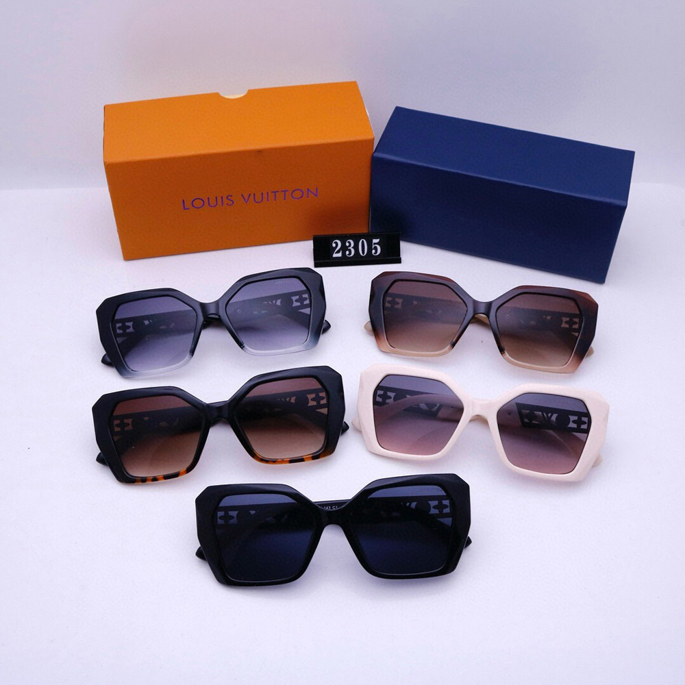 Женские брендовые очки (2305) brown Киев - изображение 3